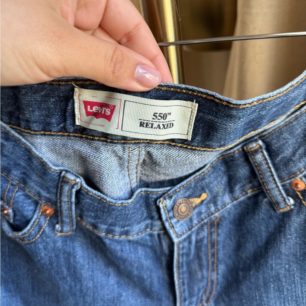 NWOT Levi's Men Straight Blue Jeans | 9H - Picture 2 of 7